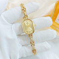 Retro Luxe Diamond-Encrusted Womens Watch